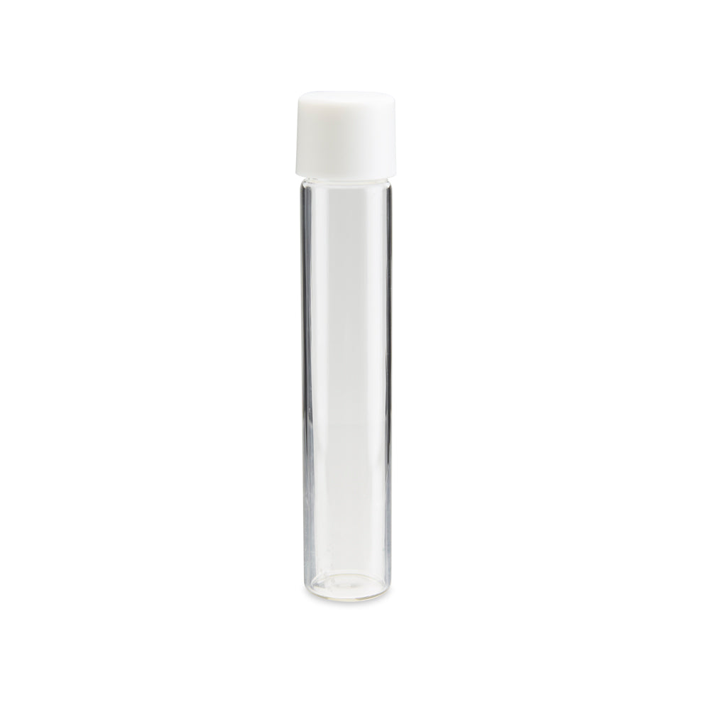 Loud Lock Glass Tube w/ Cap - 116mm / 22mm - 12mm Neck - 500pc - Child Resistant