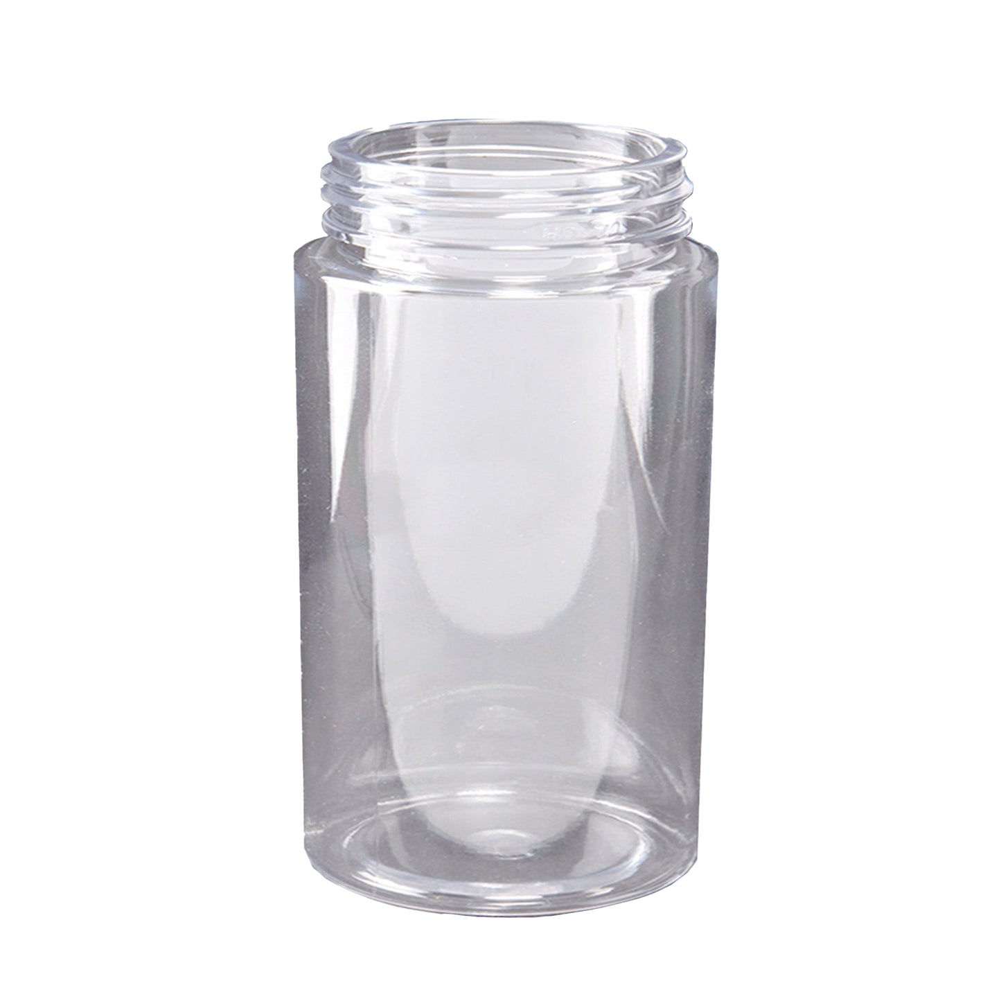 Loud Lock Plastic Jar w/ Cap - 75mm / 43mm - 100pc - Child Resistant