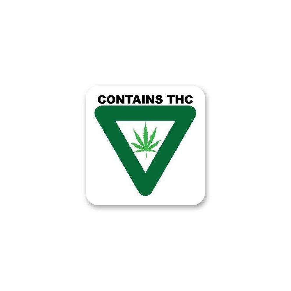 triangle contains thc label