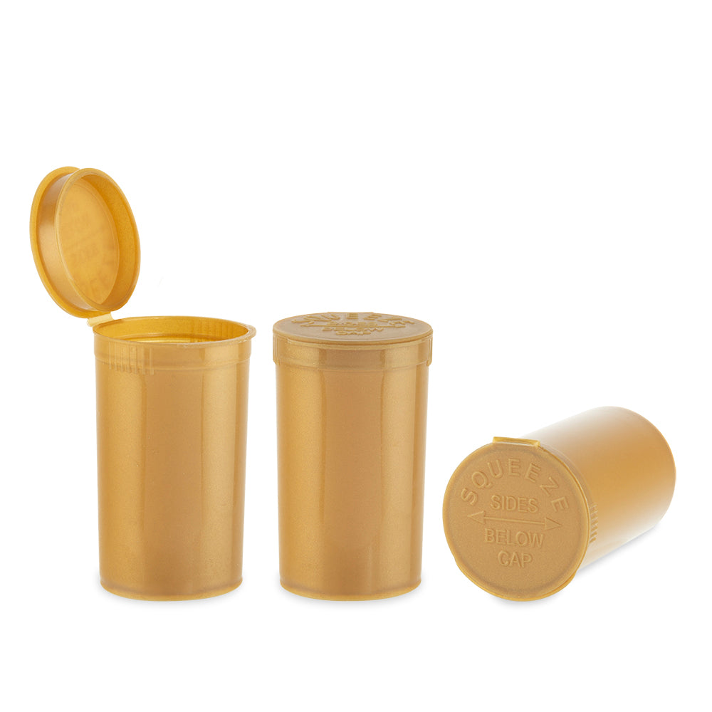 Loud Lock Plastic Pop Top - 19 Dram - 225pc - Child Resistant