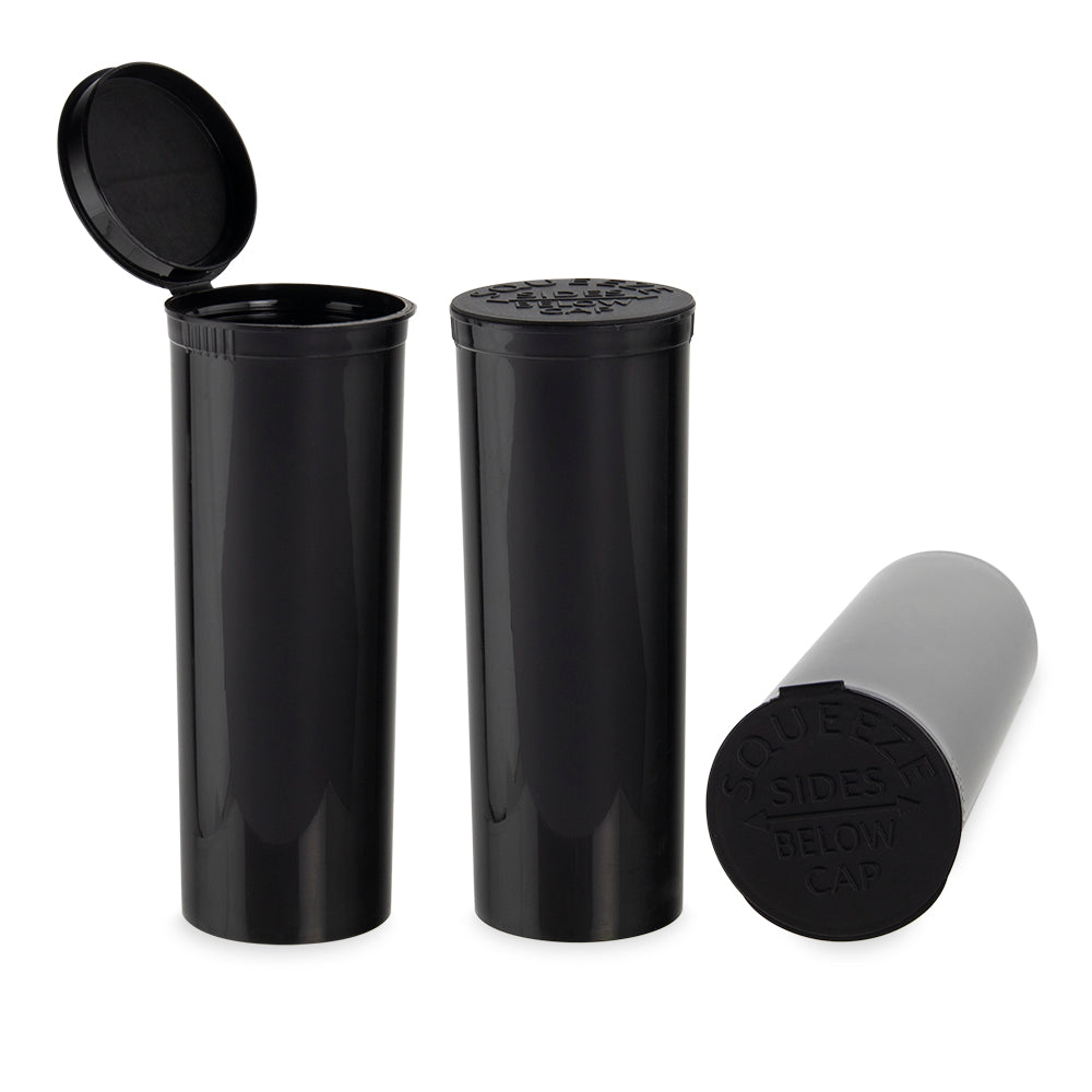 Loud Lock Plastic Pop Top - 60 Dram - 75pc - Child Resistant