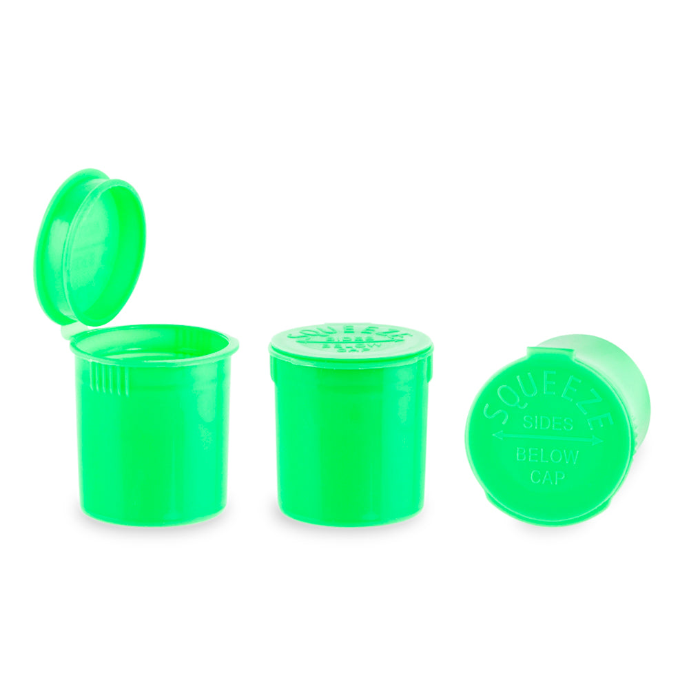 Loud Lock Plastic Pop Top - 6 Dram - 600pc - Child Resistant