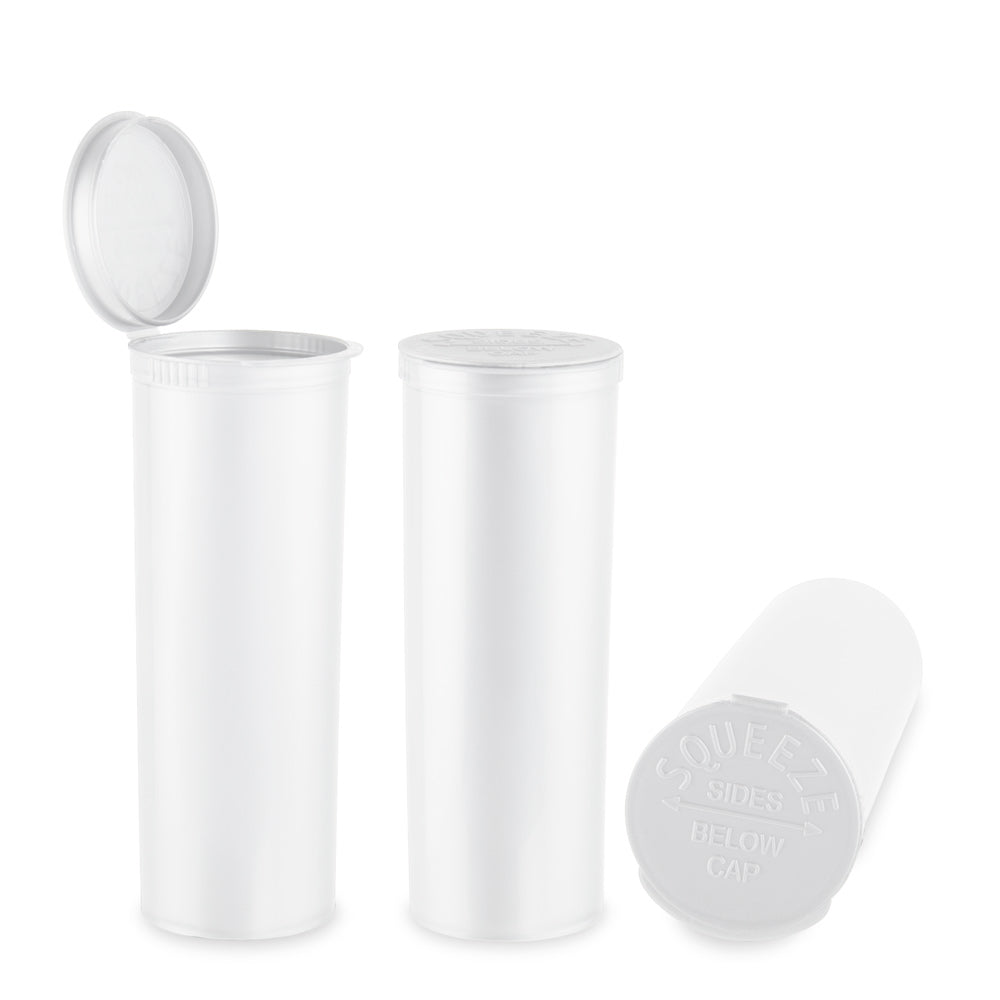 Loud Lock Plastic Pop Top - 60 Dram - 75pc - Child Resistant