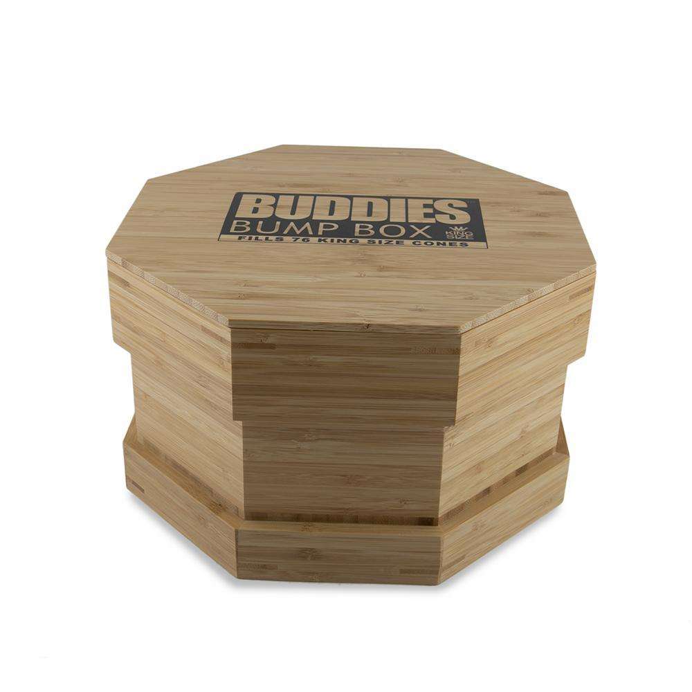 buddies bump box wood king size cone rolling machine