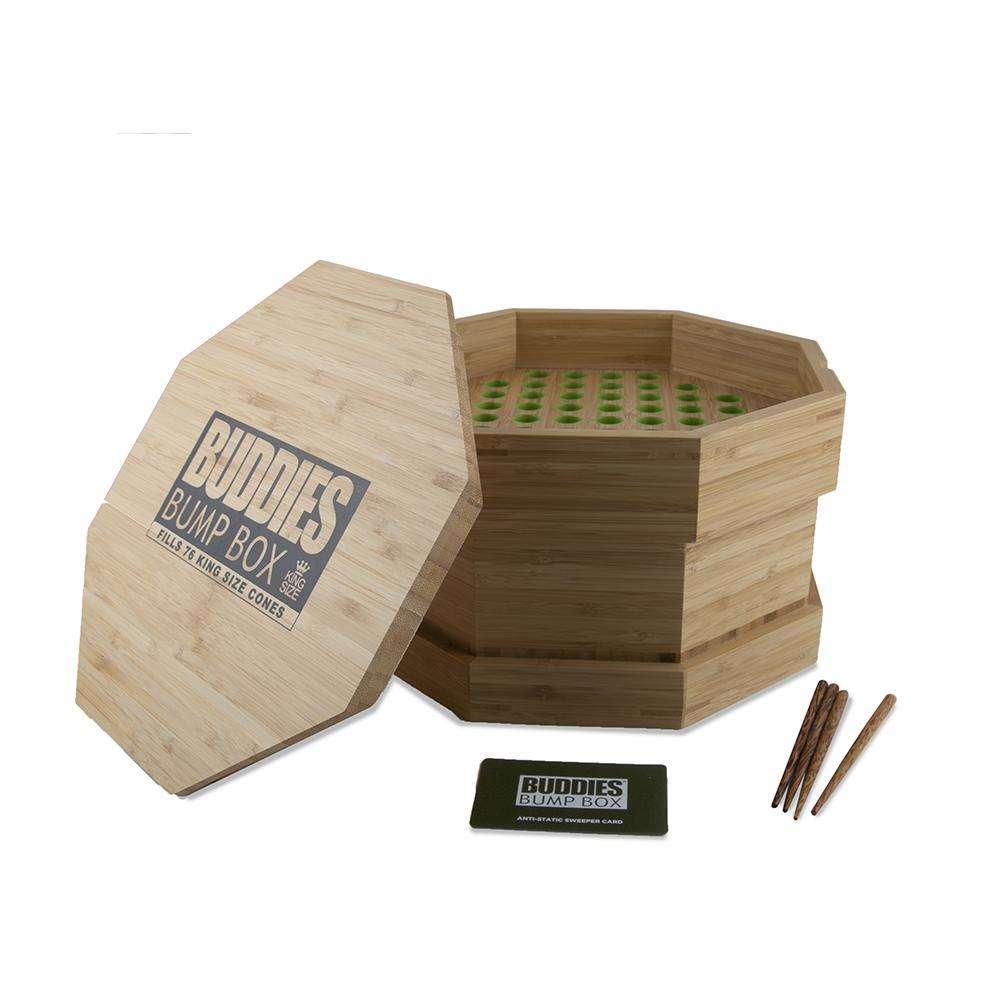buddies bump box wood king size cone rolling machine