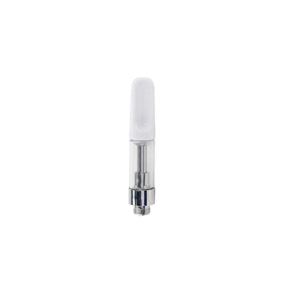 Ceramic Oil Atomizer - White Tip 1/2Ml Ez Process 100Ct Cartridge