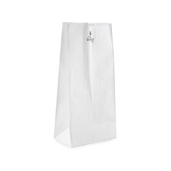 Paper Bag #6 - 500ct - White