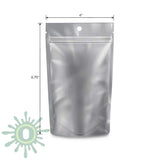 Loud Lock All States Mylar Bags - Black/clear 1/4 Oz 1000 Count / Collective Supplies