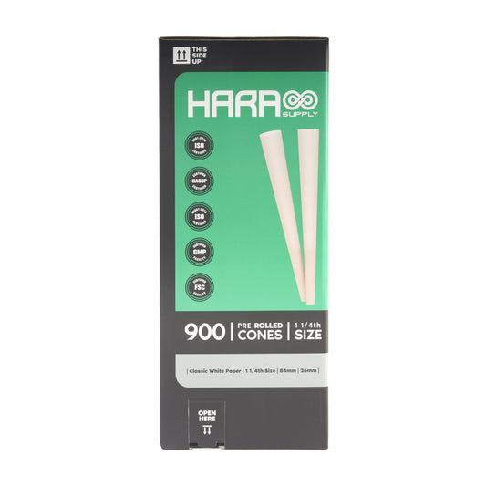 Hara Supply Paper Cones - 1 1/4 Size - 900pc