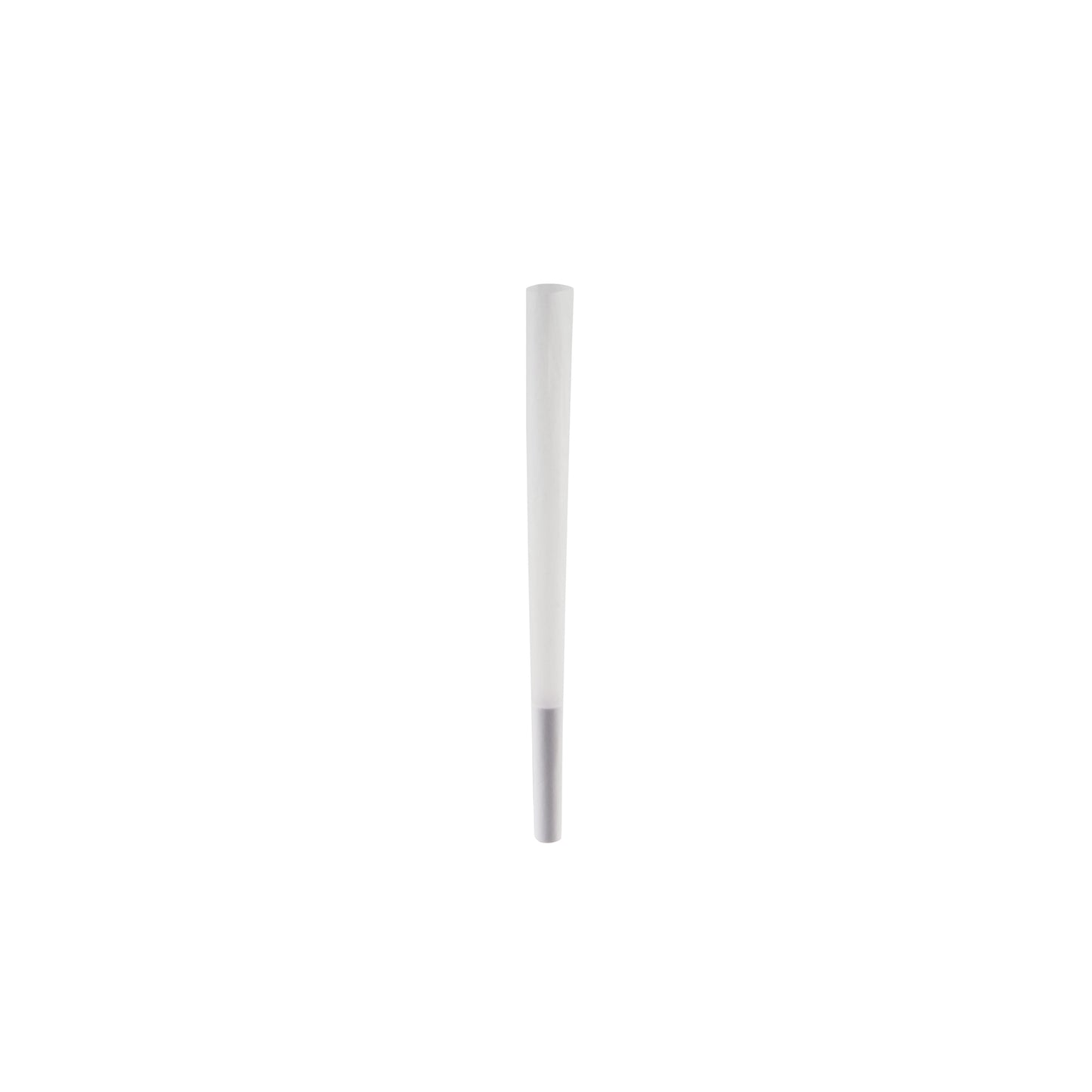 A single Hara Supply slim 98mm classic white pre-rolled cone