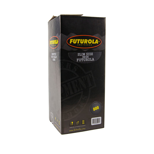 Futurola Paper Cones - 98mm - 800pc - Non-Branded Tip - White