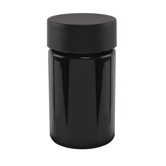 Loud Lock Plastic Jar w/ Cap - 75mm / 43mm - 100pc - Child Resistant