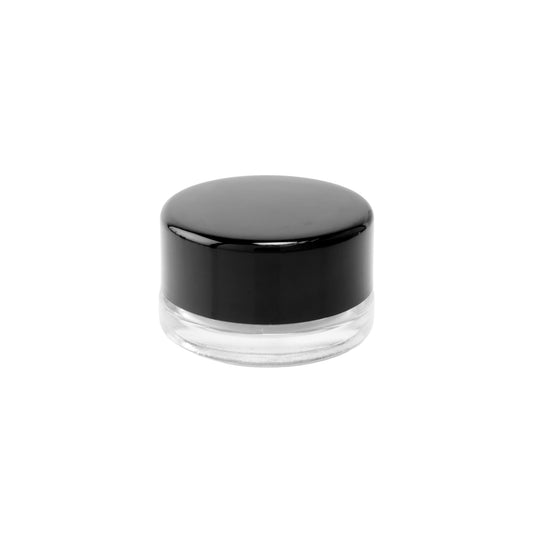 Loud Lock Glass Concentrate Glass Jar w/ Cap - 9ml / 44mm - 200pc - Child Resistant