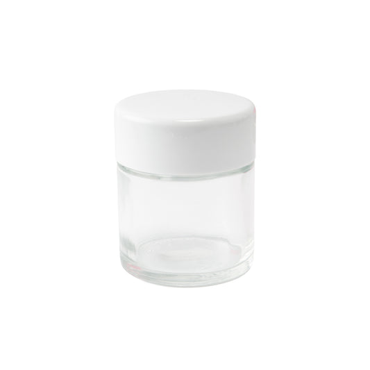 Loud Lock Concentrate Glass Jar w/ Cap - 1oz / 44mm - 200pc - Child Resistant