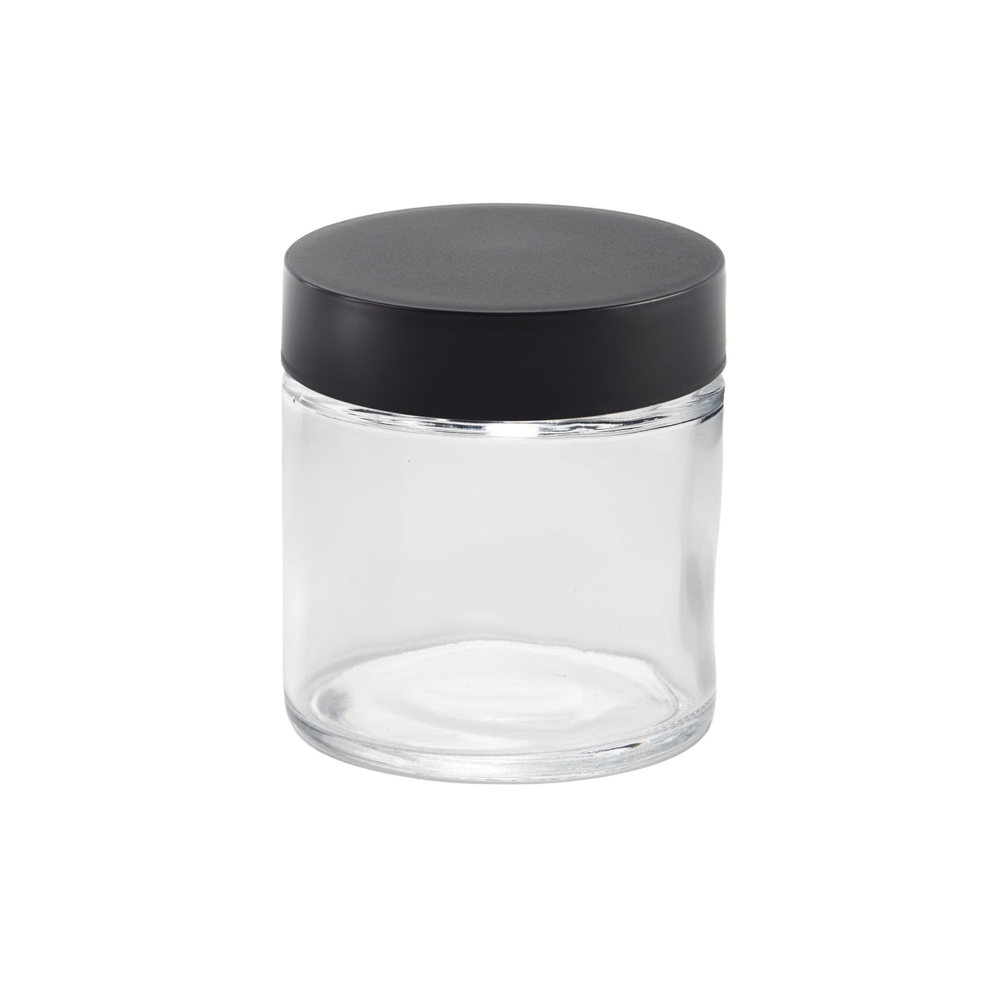 Loud Lock Glass Jar w/ Cap - 3oz / 60mm - 100pc - Child Resistant