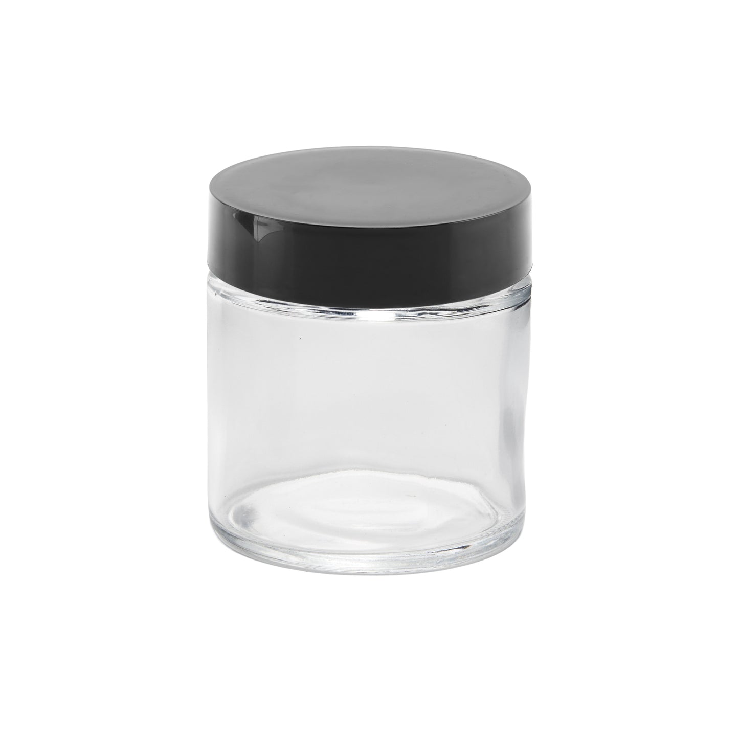 Loud Lock Glass Jar w/ Cap - 3oz / 60mm - 100pc - Child Resistant