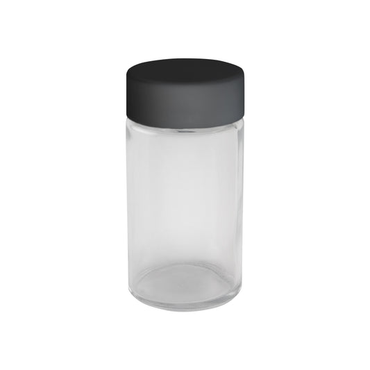 Loud Lock Glass Jar w/ Cap - 84mm / 44mm - 200pc - Child Resistant
