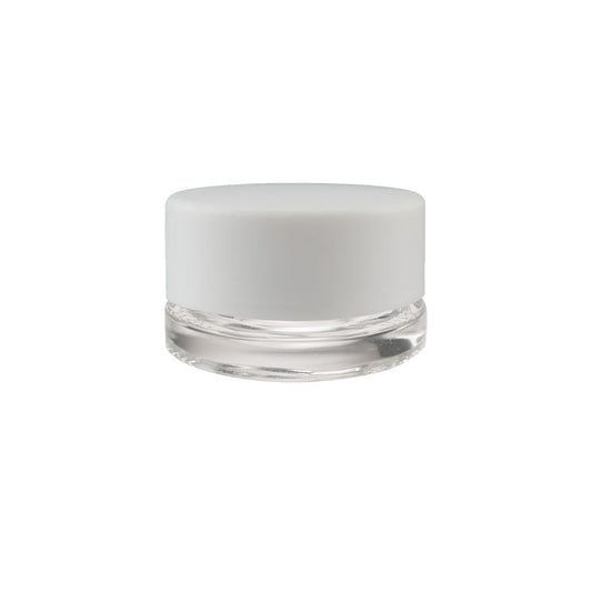 Loud Lock Concentrate Glass Jar w/ Cap - 9ml / 44mm - 200pc - Child Resistant