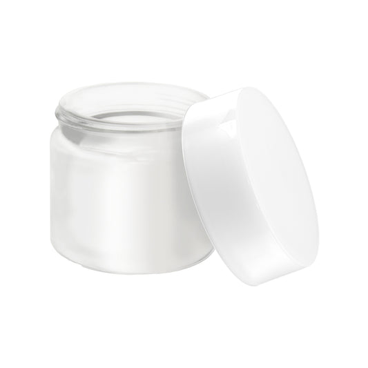 Loud Lock Glass Jar w/ Cap - 2oz / 60mm - 100pc - Child Resistant