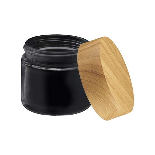 Loud Lock Glass Jar w/ Cap - 2oz / 60mm - 100pc - Child Resistant