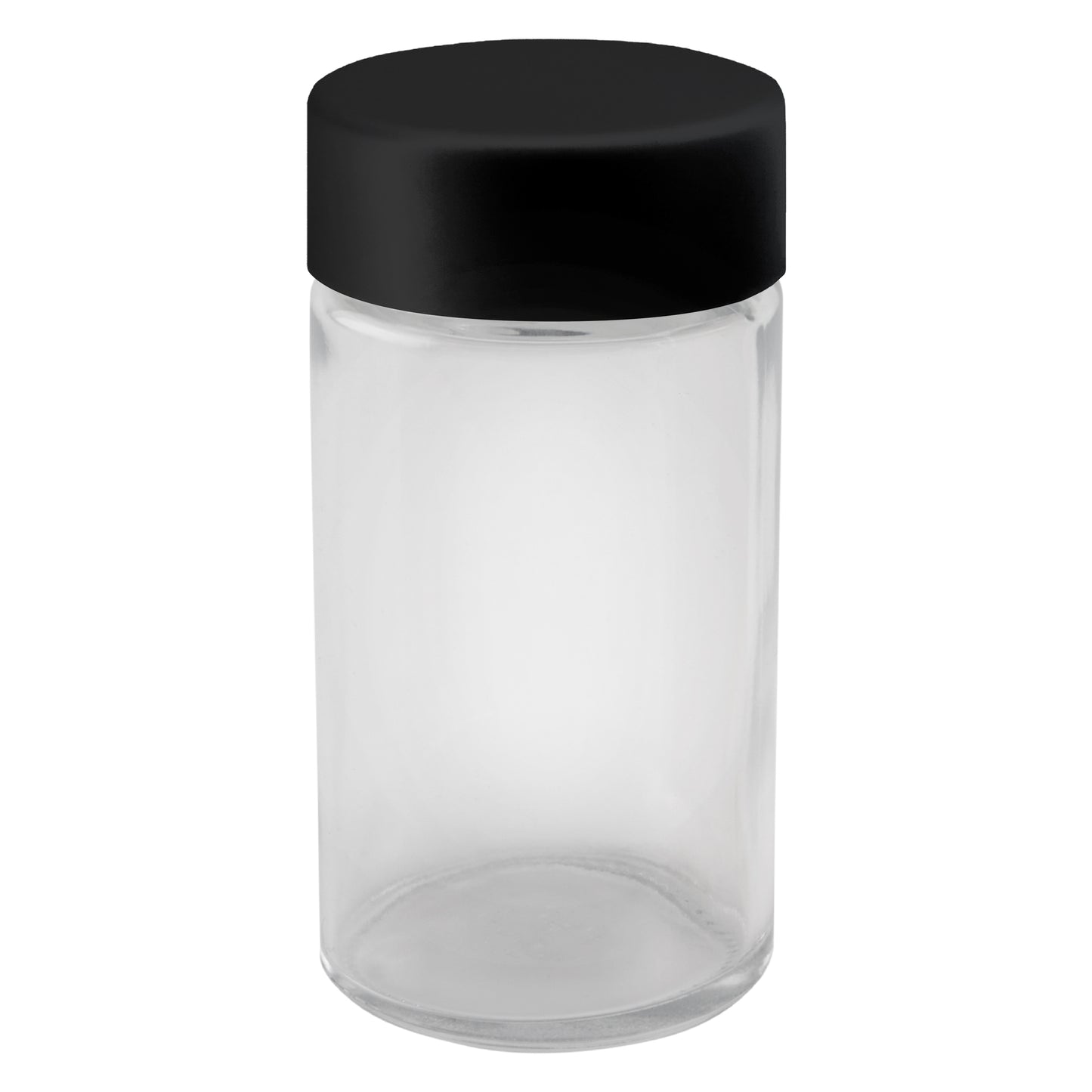 Loud Lock Glass Jar w/ Cap - 84mm / 35mm - 200pc - Child Resistant