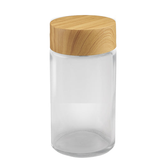 Loud Lock Glass Jar w/ Cap - 84mm / 35mm - 200pc - Child Resistant