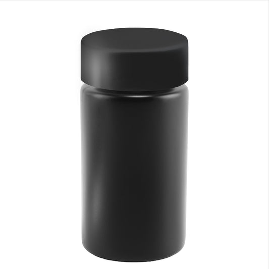 Loud Lock Glass Jar w/ Cap - 84mm / 35mm - 200pc - Child Resistant