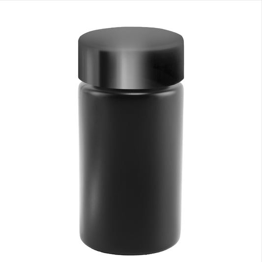 Loud Lock Glass Jar w/ Cap - 84mm / 35mm - 200pc - Child Resistant