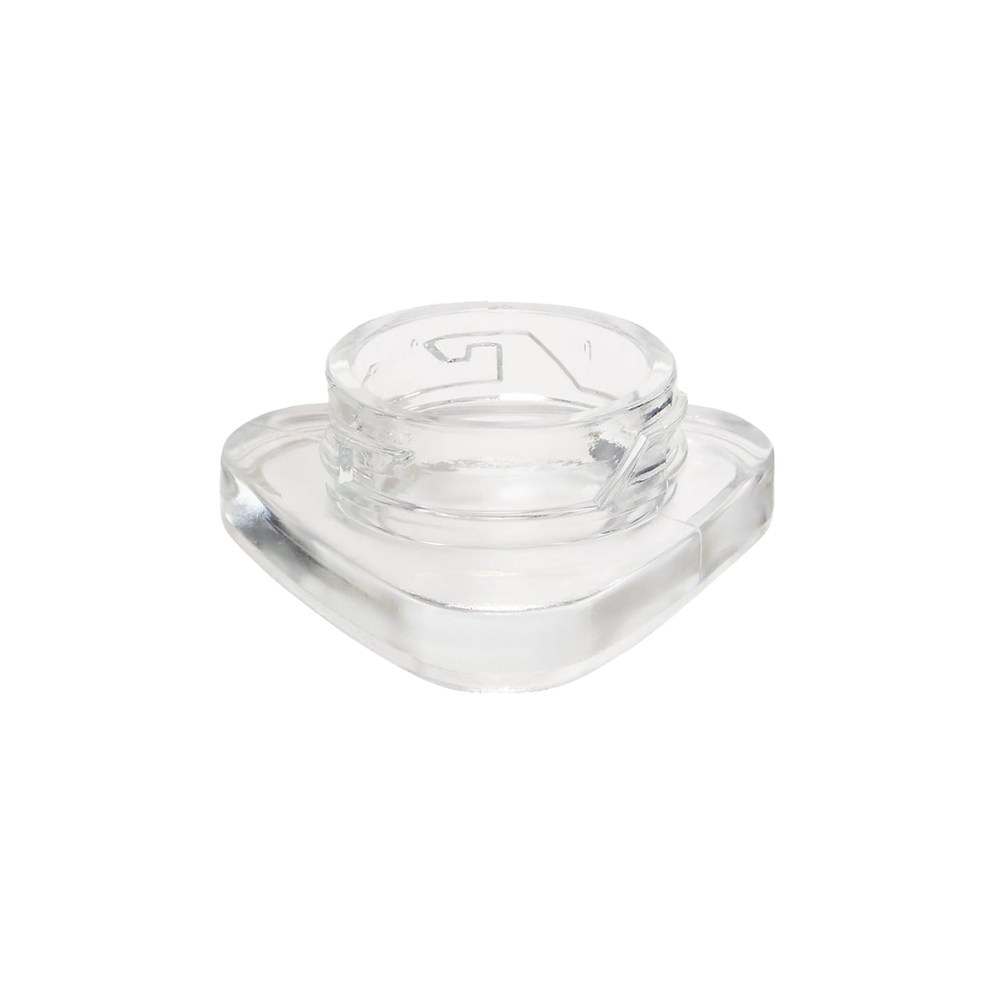 Loud Lock Concentrate Glass Jar w/ Cap - 5ml - 250pc - Child Resistant - Triangle
