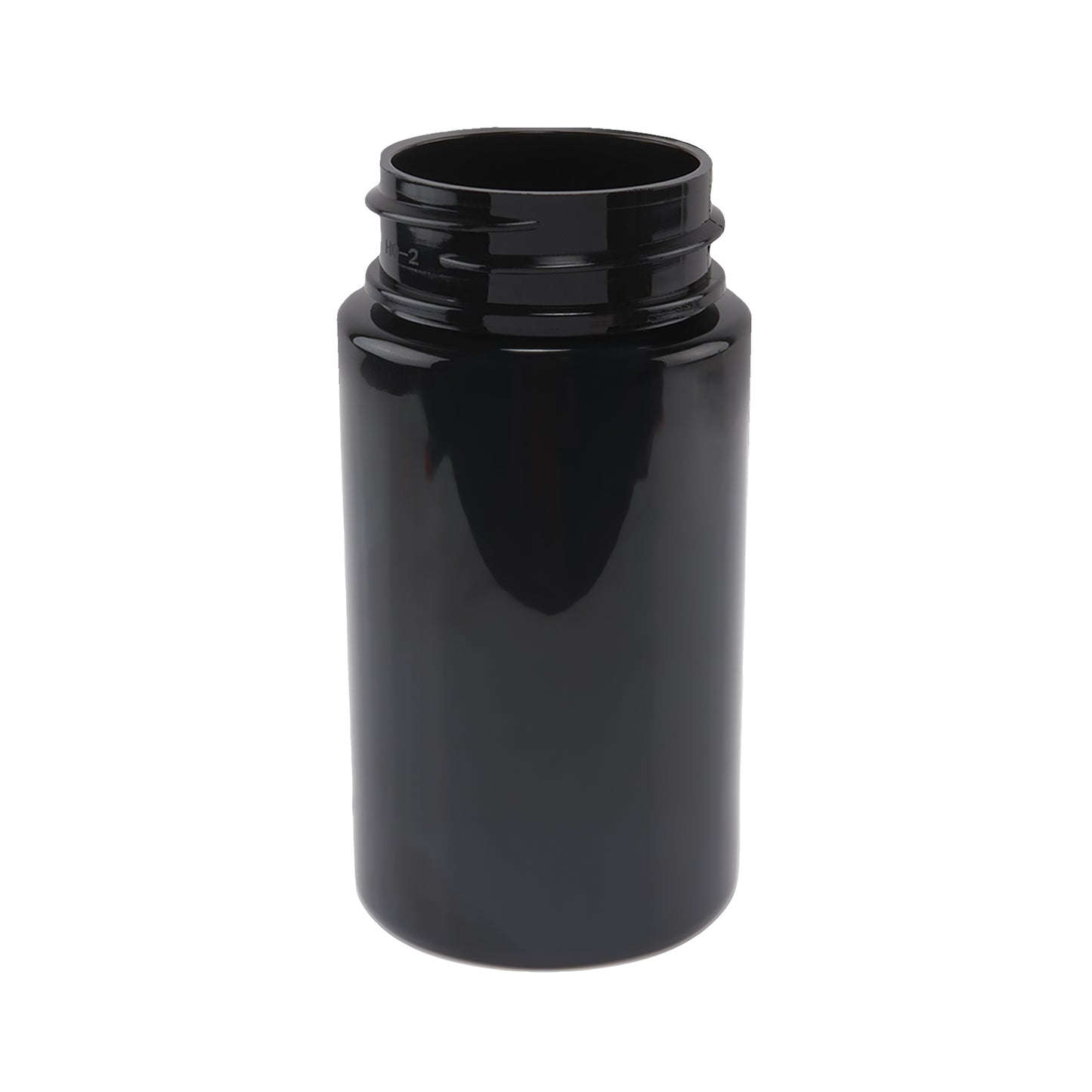 Loud Lock Plastic Jar w/ Cap - 116mm / 66mm - 100pc - Child Resistant