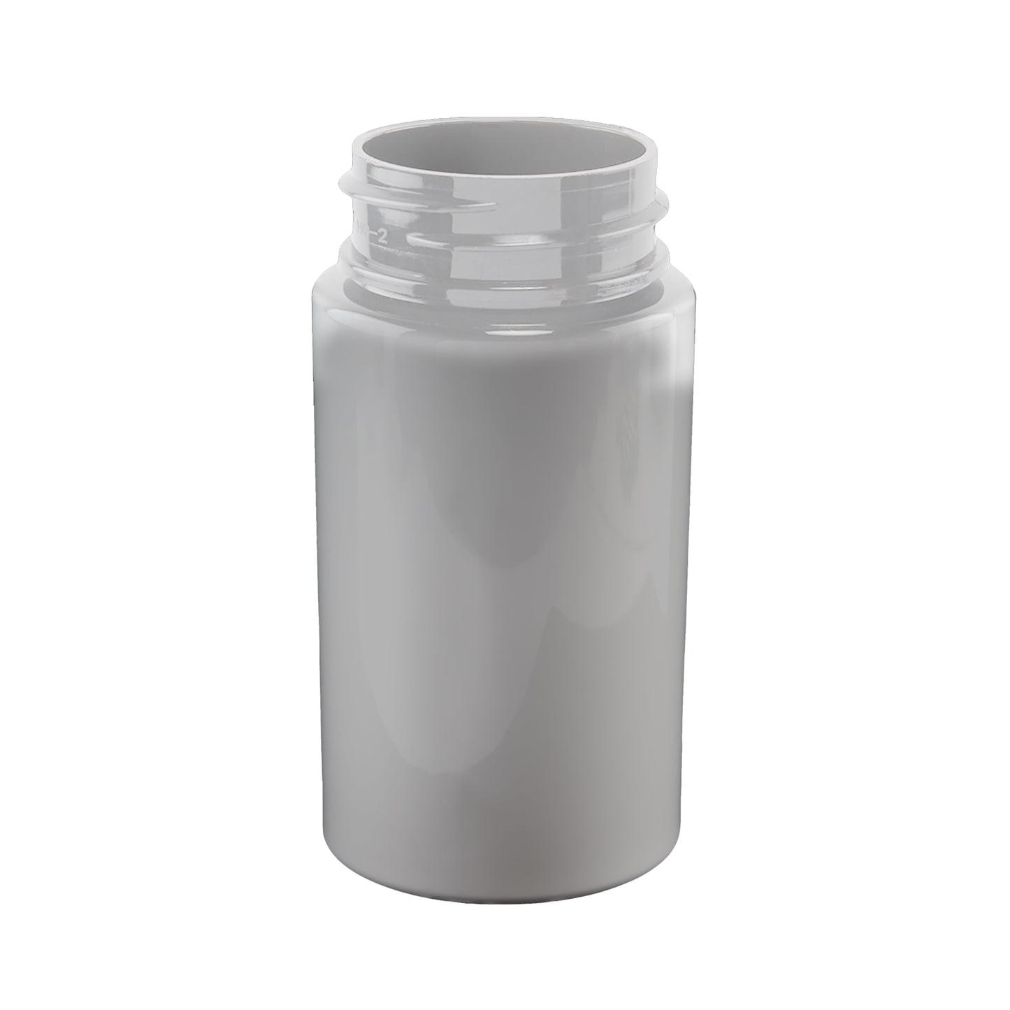 Loud Lock Plastic Jar w/ Cap - 116mm / 66mm - 100pc - Child Resistant