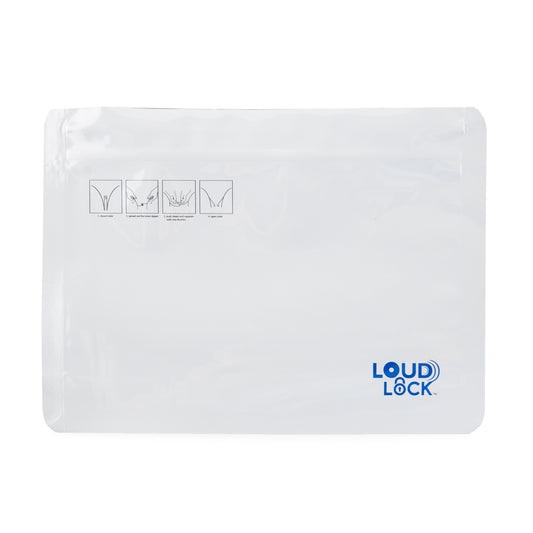 Loud Lock Mylar Bags - 12 x 9 - 300pc - Child Resistant