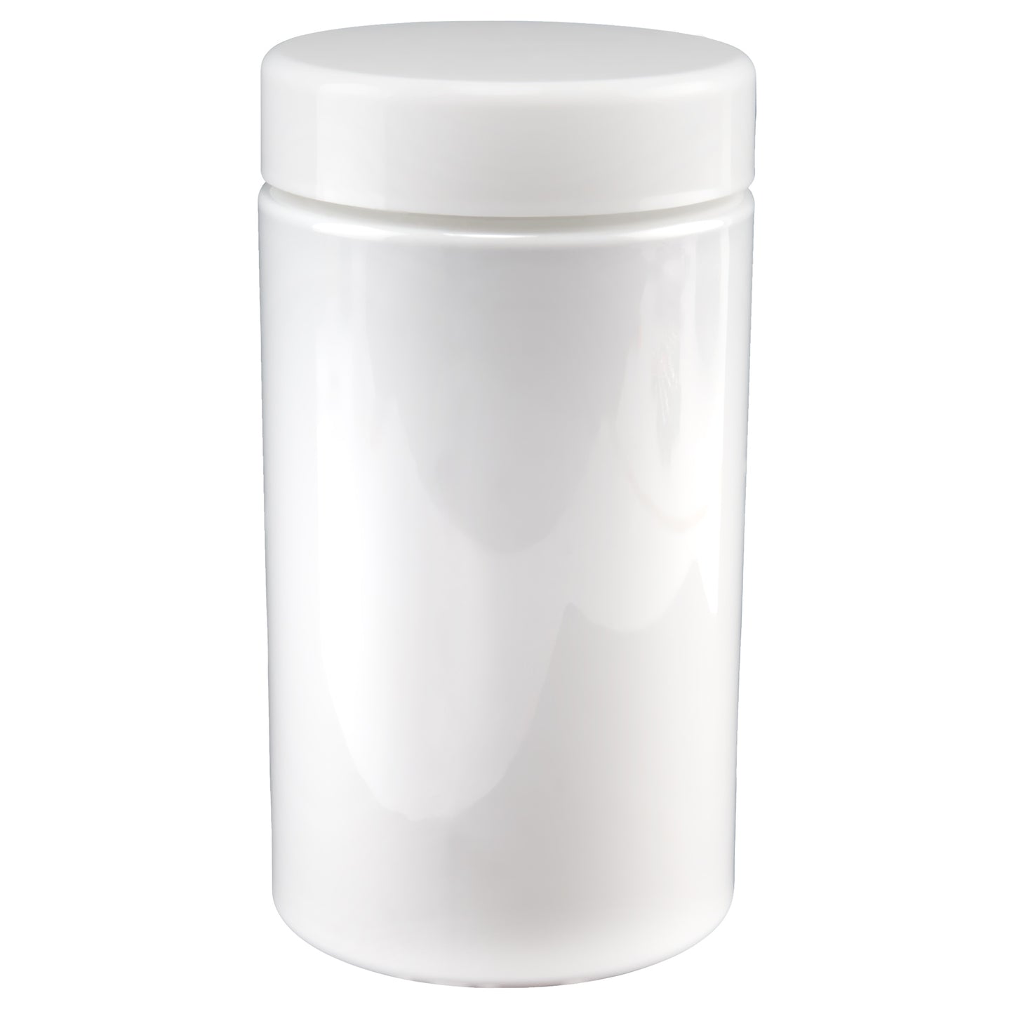 Loud Lock Plastic Jar w/ Cap - 116mm / 66mm - 100pc - Child Resistant