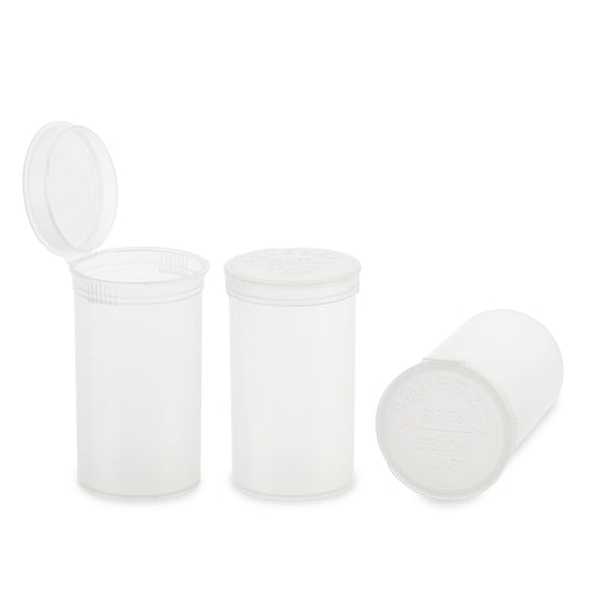 Loud Lock Plastic Pop Top - 19 Dram - 225pc - Child Resistant