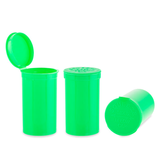 Loud Lock Plastic Pop Top - 19 Dram - 225pc - Child Resistant