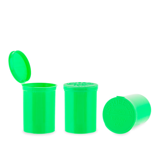 Loud Lock Plastic Pop Top - 30 Dram - 160pc - Child Resistant