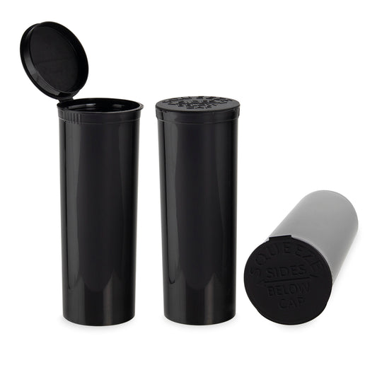Loud Lock Plastic Pop Top - 60 Dram - 75pc - Child Resistant