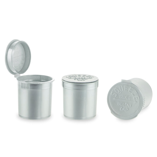 Loud Lock Plastic Pop Top - 6 Dram - 600pc - Child Resistant