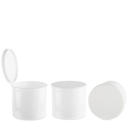 Loud Lock Plastic Pop Top - 90 Dram - 45pc - Child Resistant