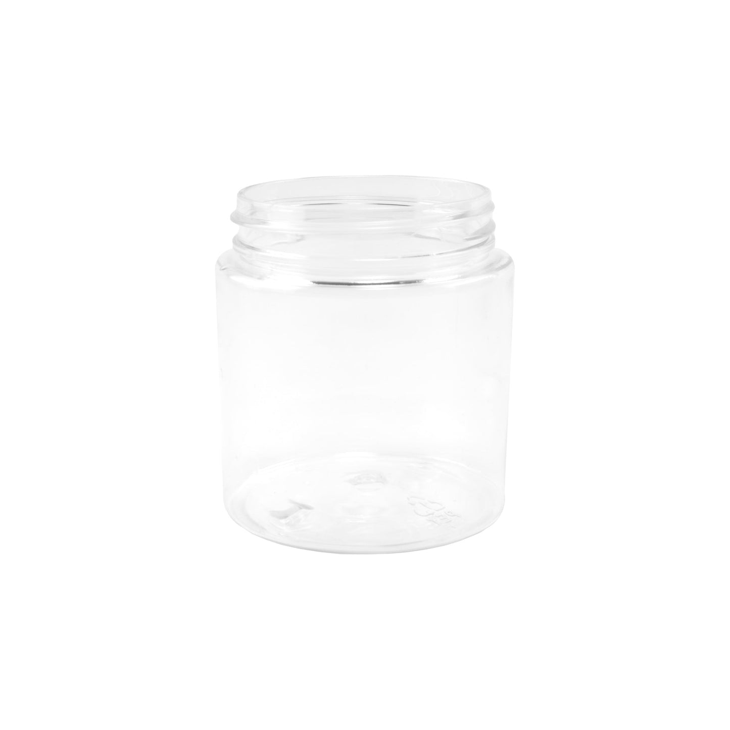 4oz / 59MM Plastic Jar - Loud Lock - Clear - 100ct