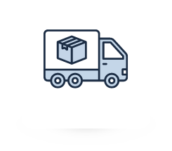 truck shipping package icon