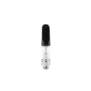 Wide Mouth Ceramic Glass Oil Atomizer 1.6 Mm - Black .5Ml Ez Process 100Ct Cartridge