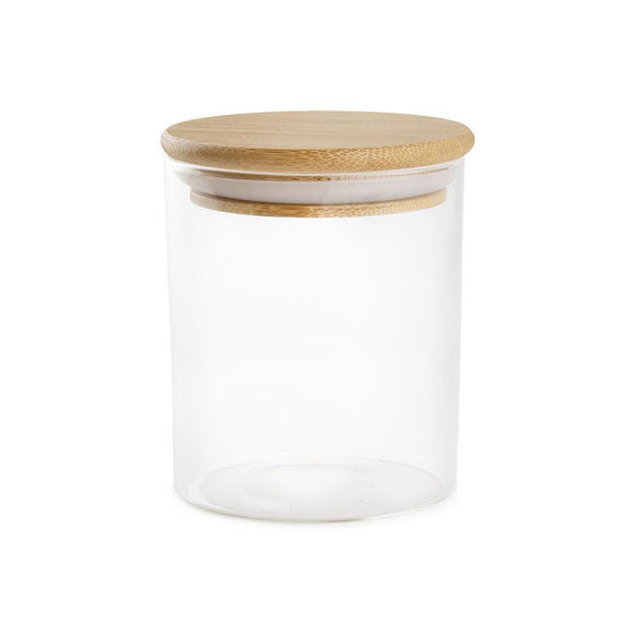 16oz Glass Jar - Wood Cap - 40ct