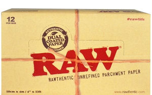Raw Parchment Paper 4X13 12 ct