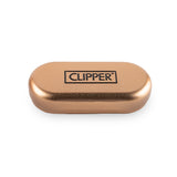 Clipper Full Metal Lighter Display - 12ct - Rose Gold