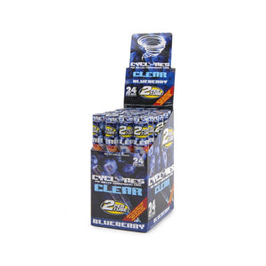 Cyclone Clear Blueberry - 24ct