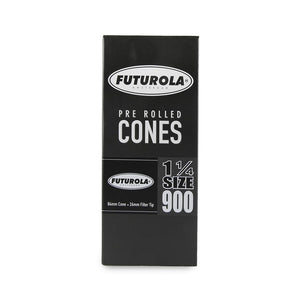 Futurola Cones / 1 1/4 / Classic White / 900 Ct