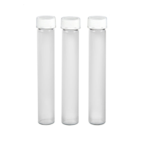 Glass Joint Tubes - Child Proof - White Cap - 240ct