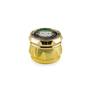 Green Monkey Grinder - Baboon  - Clear Top - Gold - 63MM