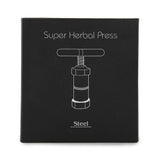 Grindhouse Stainless Steel Pollen T-Press - 6.25" - Large